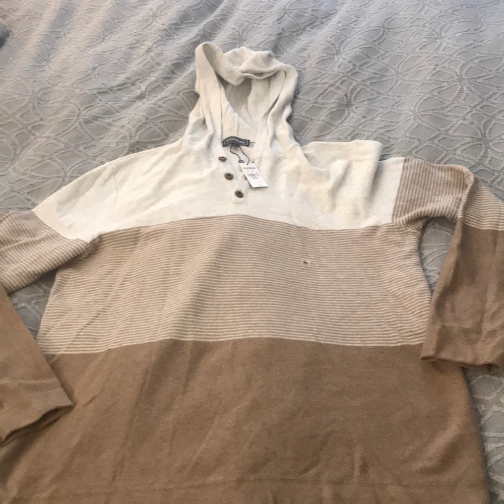 Brand New Men’s Express Hooded Sweater with Tags